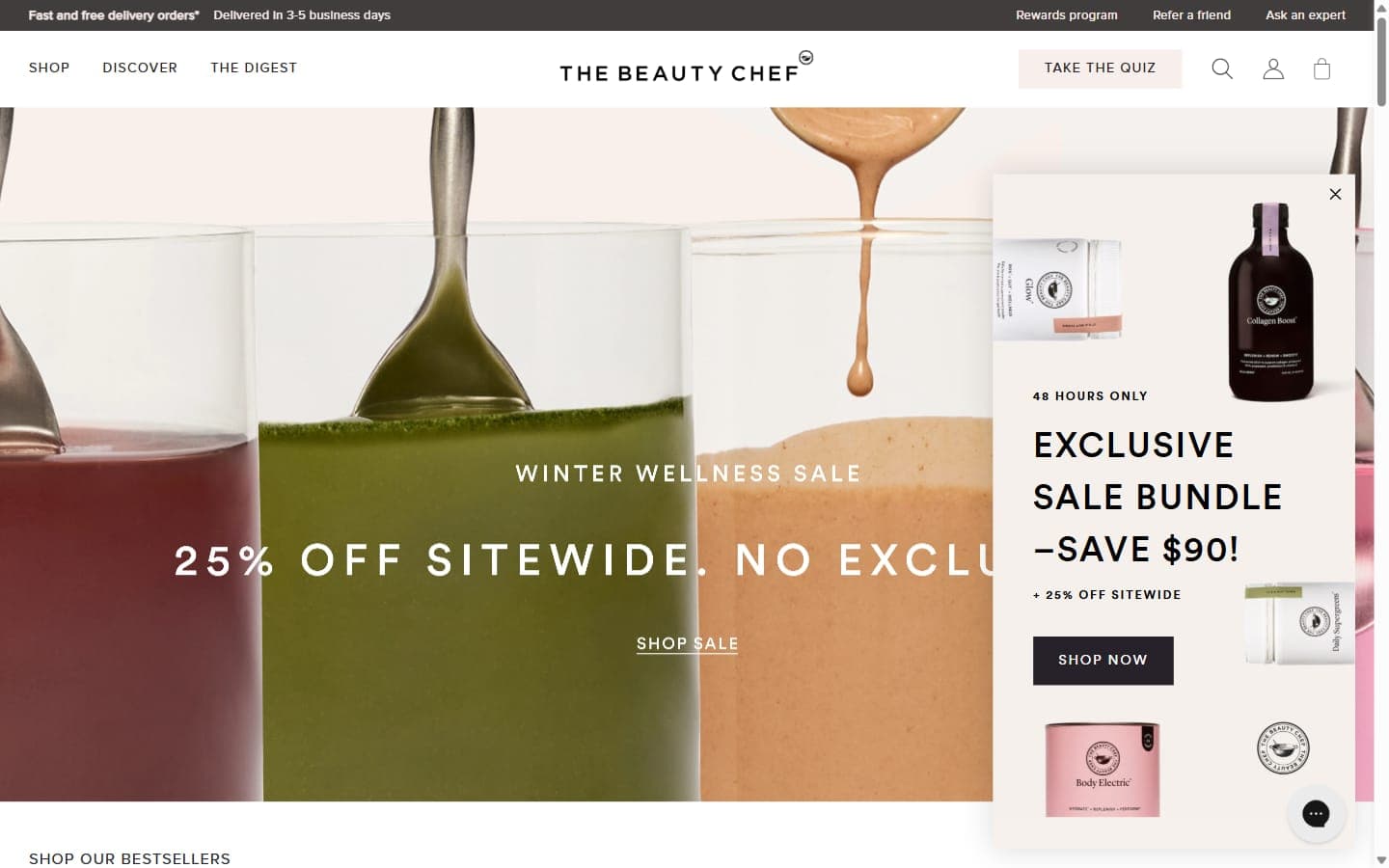 Screenshot of The Beauty Chef